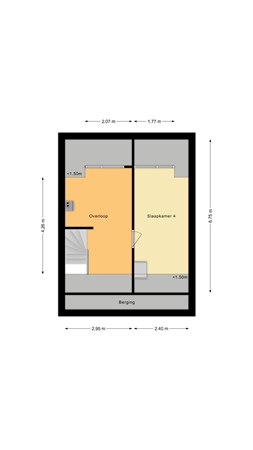 Floorplan - Iepengaard 10, 5051 ZM Goirle